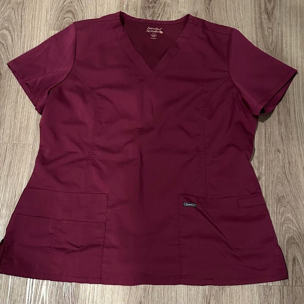 Sanibel Scrubs Stretch Women’s V-neck Top